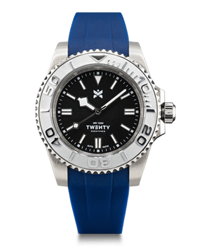 mens-blue-strap-chronograph-watch-photo-retouching